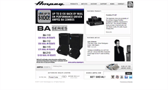 Desktop Screenshot of ampeg.com